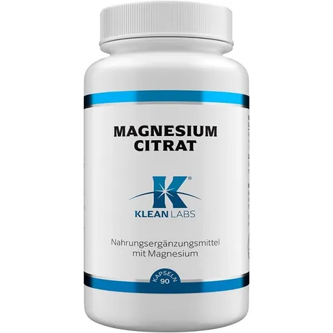 KLEAN LABS Magnesium Citrat Kapseln – Bild 1