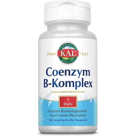 Supplementa Coenzym B-Komplex KAL Kapseln 60 St – Bild 1