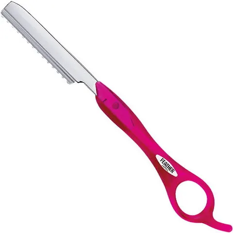 Feather Tomei Fuchsia Razor Kit – Pink – image 1
