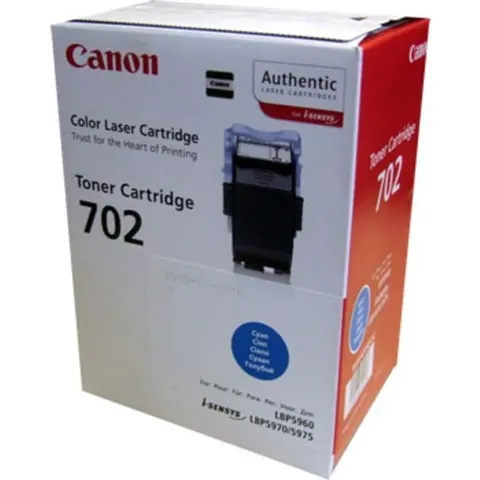 Canon 702 C toner cian original – imagen 1