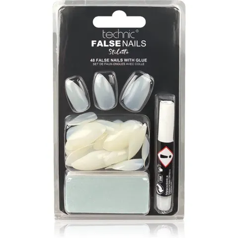 Technic Cosmetics False Nails Stiletto valse nagels 48 st – afbeelding 1