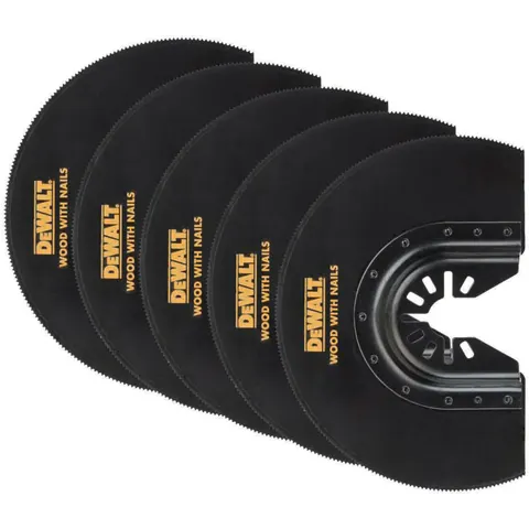 DeWalt Multi-Tool Sägeblatt Segment 100 mm, 5 Stk. – Bild 1