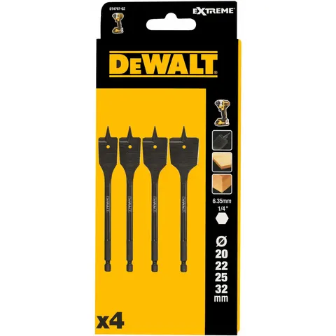 DeWalt Holz-Fräsbohrer-Set 4-tlg. – Bild 1