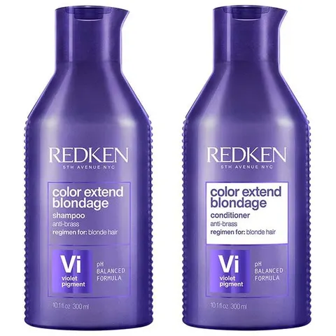 Redken Color Extend Blondage Shampoo 300ml & Conditioner Duo – image 1