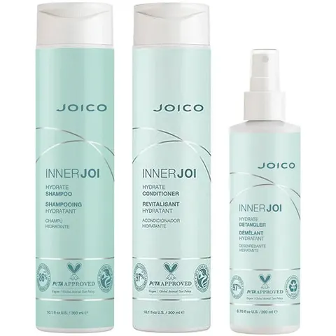 Joico InnerJoi Hydration Shampoo 300ml, InnerJoi Hydration Conditioner – image 1