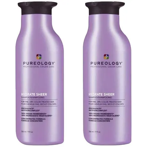 Pureology Hydrate Sheer Shampoo 266ml Double – image 1