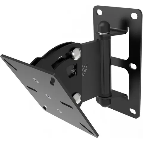 Intusonic Vesa75-100pro-B Lautsprecherhalterung Schwarz – Bild 1