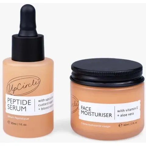 UpCircle Elasticity Boosting Duo: Moisturiser + Peptide Serum Set – image 1
