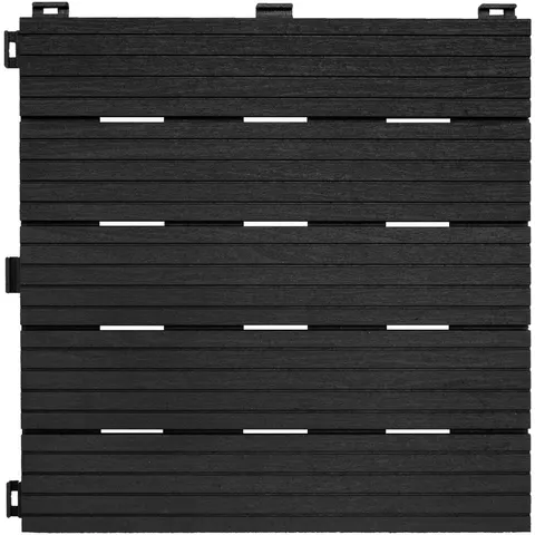 NICOMAN 30 cm L x 30 cm W Tile Dark Grey Tile – image 1