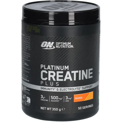 Optimum Nutrition On Platinum Creatine Plus 350 gr Orange – image 1