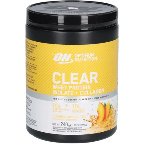 OPTIMUM NUTRITION Clear Whey + Collagen 240 G – immagine 1