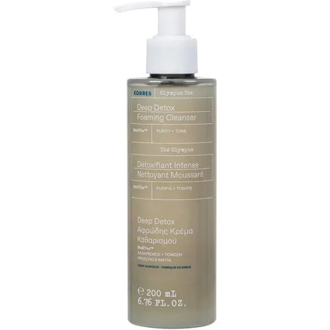Korres Olympus Tea Deep Detox Foaming Cleanser 200mL – image 1