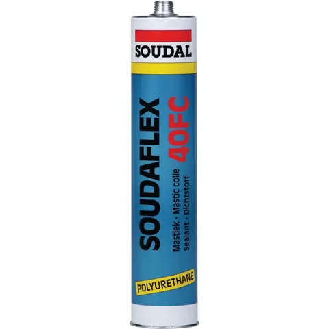 Soudal Soudaflex 40FC 310 ml Wit – afbeelding 1