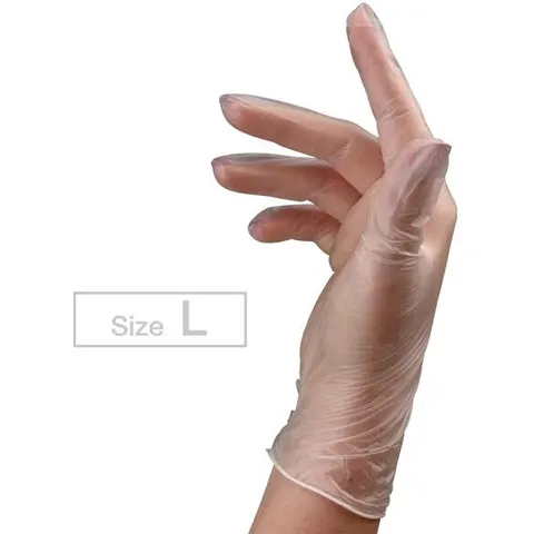 100 Stück Sibel Vinyl Handschuhe – 93220156 – Bild 1
