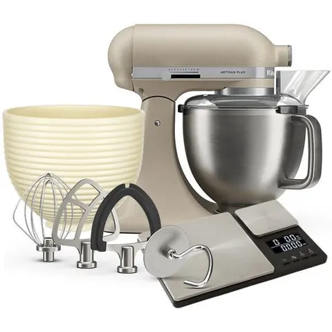 KitchenAid Artisan Plus 4.7L Tilt-Head Stand Mixer Oat – image 1