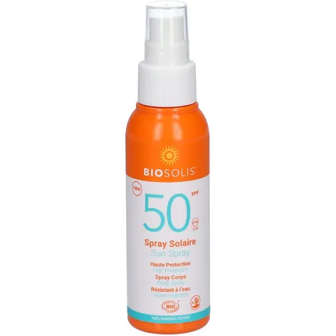 Biosolis spray proteccion solar spf50 100 ml – imagen 1
