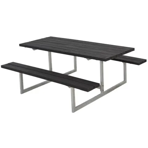 Plus Kombimöbel Basic 177 x 160 x 73 cm schwarz strukturiert – Bild 1