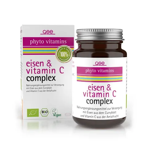 Eisen & Vitamin C complex Bio Tabletten – Bild 1