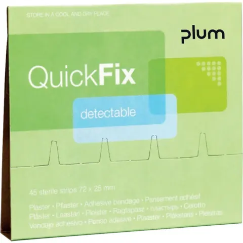 PLUM Recharge QuickFix avec 45 pansements, bleu (5513) – image 1