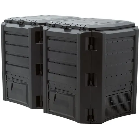 Prosperplast Doppel-Komposter »Module Compogreen«, 800 L, mit Entnahmeklappe – Bild 1