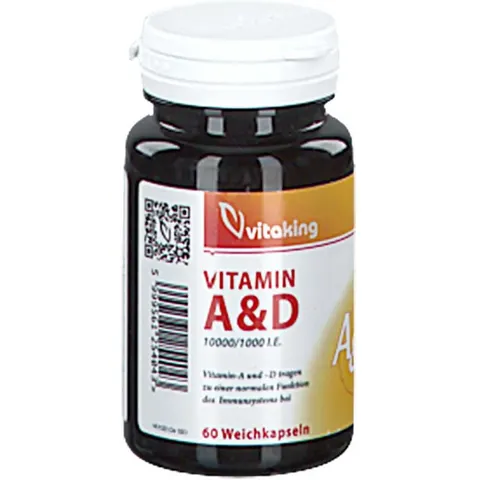 Vitamin A & D 10.000/100 I.e. Kapseln – Bild 1