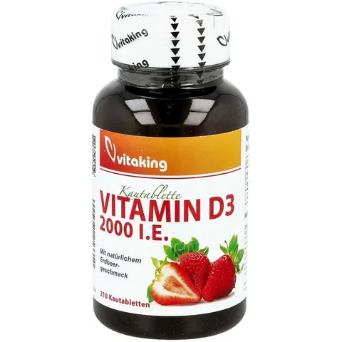 Vitamin D3 2.000 I.e. Kautabletten – Bild 1