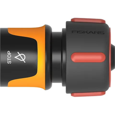 Fiskars Serie - Snelkoppeling met Stop - 3/4" - SoftGrip – afbeelding 1