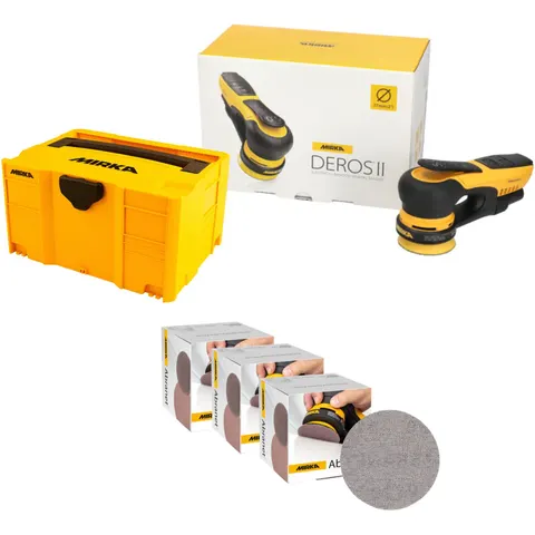 Mirka Système de ponçage DEROS II 350 Small (KIT2611JCDMDE) – image 1