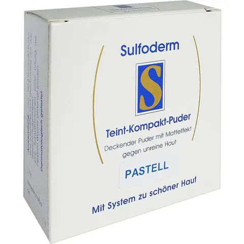 Sulfoderm S Teint Kompakt Puder pastell – Bild 1
