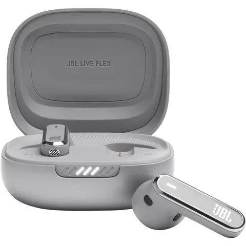 Auriculares JBL Live Flex Plata – imagen 1