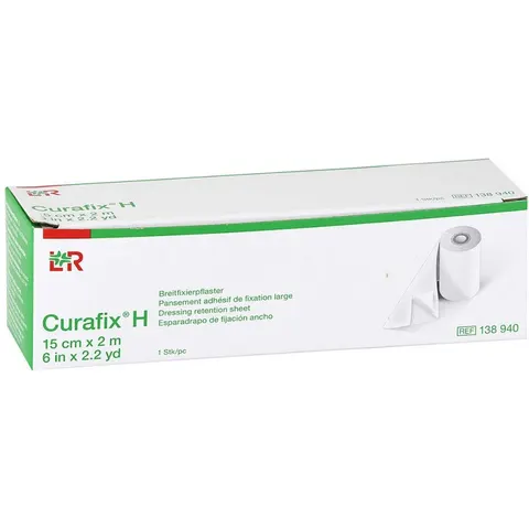Curafix H Fixierpflaster 15 cmx2 m – Bild 1