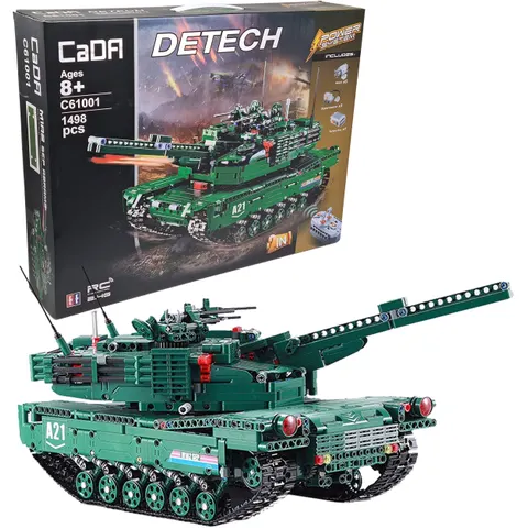 Cada Abrams tank RC – CaDA M1A2 C61001W – afbeelding 1