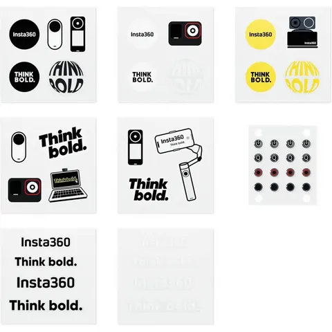 INSTA360 Button Sticker Set Dealpreis – Bild 1