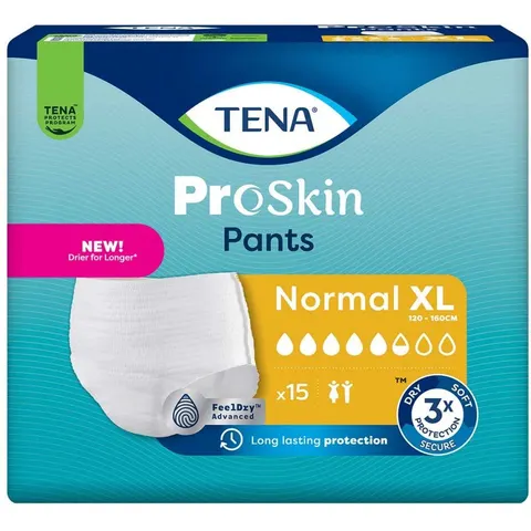 Tena Pants Normal XL bei Inkontinenz 15 St Binden – Bild 1