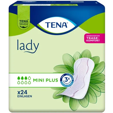 Tena Lady Mini Plus Inkontinenz Einlagen – 18823446 – Bild 1