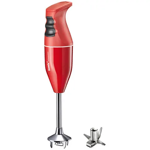 Bamix Classic 140W Hand Blender Red – image 1