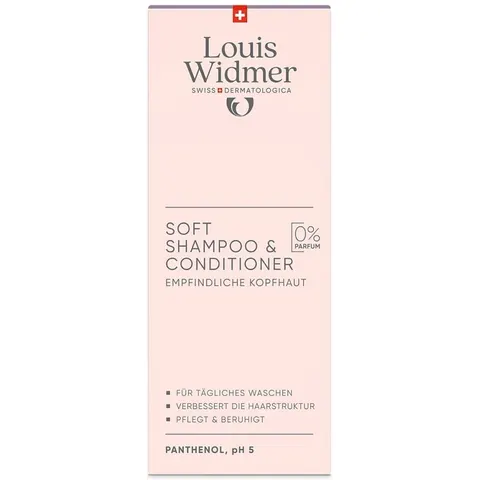 Louis Widmer Soft Shampoo + Conditioner unparfümiert – Bild 1