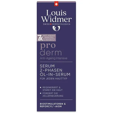 Louis Widmer proderm Serum 2-Phasen Öl-in-Serum – Bild 1