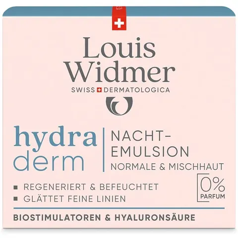 Louis Widmer hydraderm Nachtemulsion unparfümiert – Bild 1