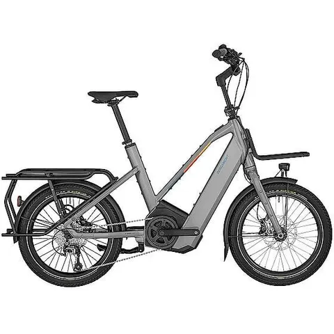 Bergamont E-Urbanbike Hans-E 20'' grau B – Bild 1