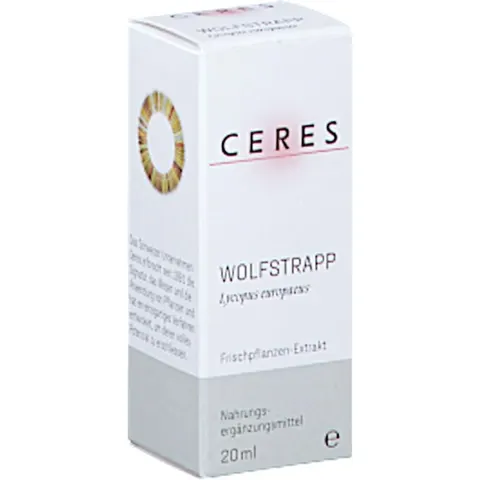 Ceres Wolfstrapp Lycopus Europaeus Extrakt Tropfen – Bild 1