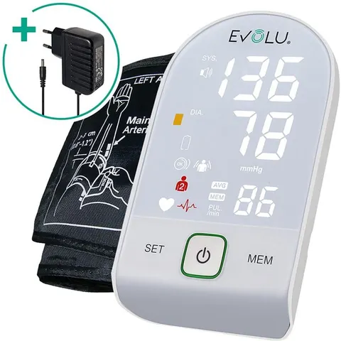 Evolu Intelligent Oberarm-Blutdruckmessgerät White – Bild 1