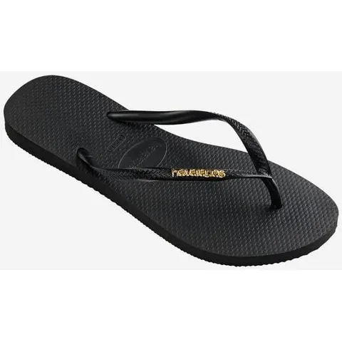 Chancla Slim Logo Metallic Havaianas Mujer – imagen 1
