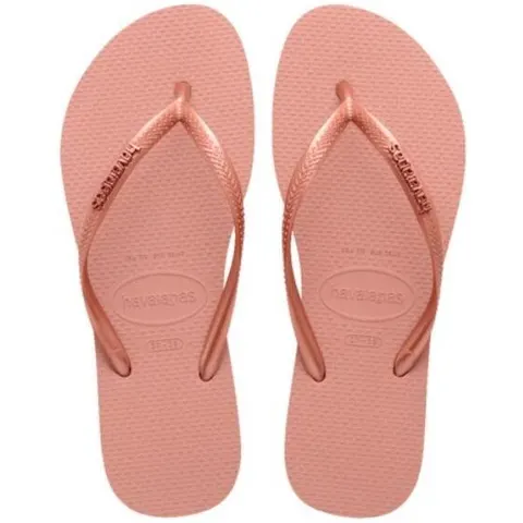Chancla Havaianas Slim Logo Metallic Mujer – imagen 1