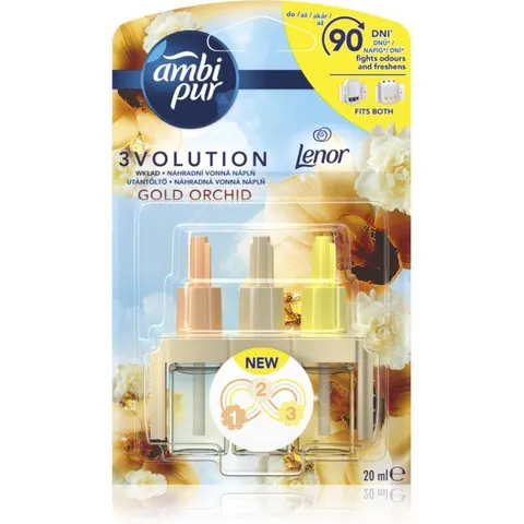 AmbiPur 3volution Gold Orchid recharge 20 ml – image 1