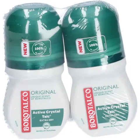 Borotalco - Deo Roll On Original Duo, 2x50 ml – Bild 1