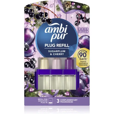 AmbiPur 3volution Sugarplum & Cherry navulling 20 ml – afbeelding 1