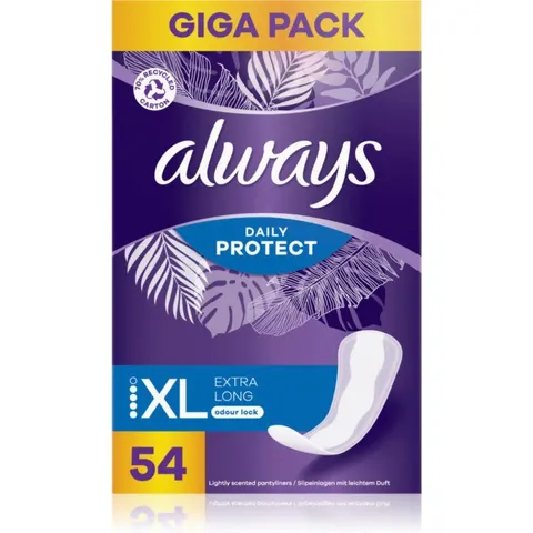 Always - Slipeinlage Extra Protect Long Plus Gigapack, 54STK – Bild 1