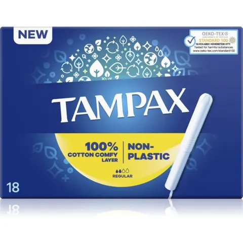 Tampax Regular tampons met Applicator 18 st – afbeelding 1