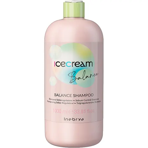 Inebrya Ice Cream Balance Shampoo 1000 ml – image 1